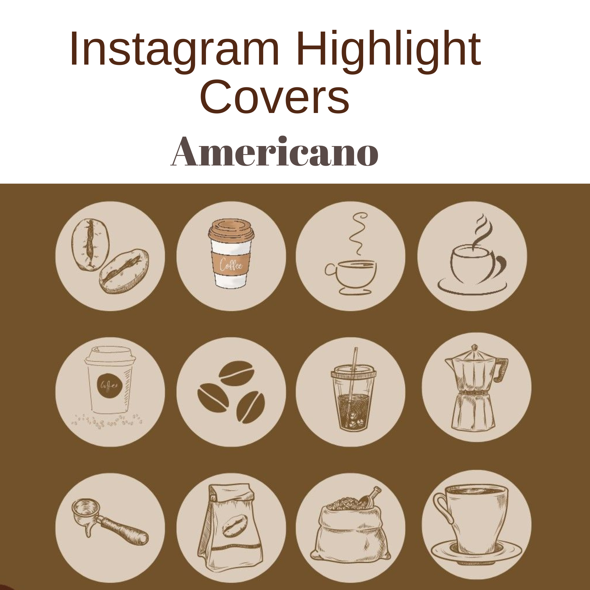 Coffee Themed Instagram Story Highlight Covers| Download Now - Image 2