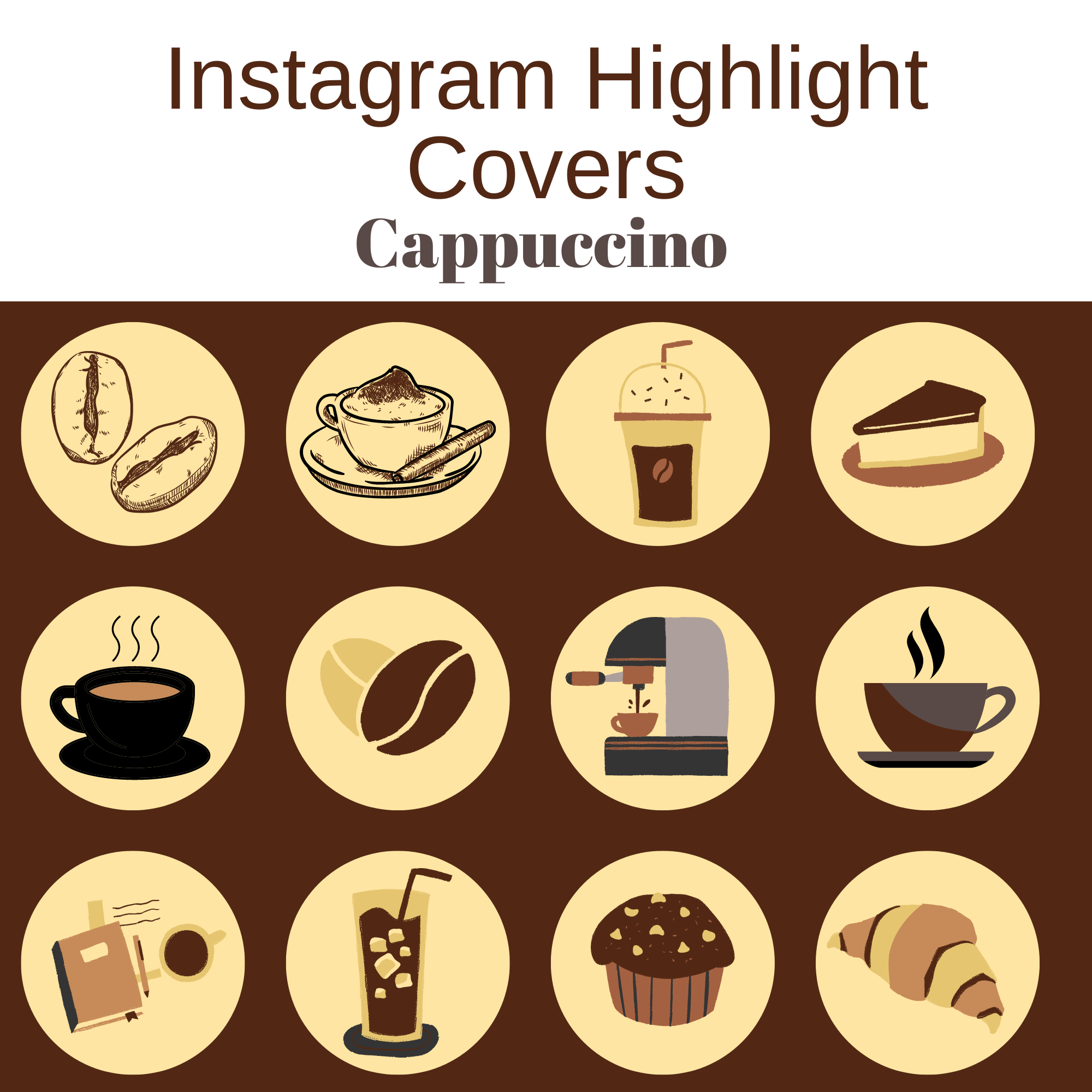 Coffee Themed Instagram Story Highlight Covers| Download Now - Image 5